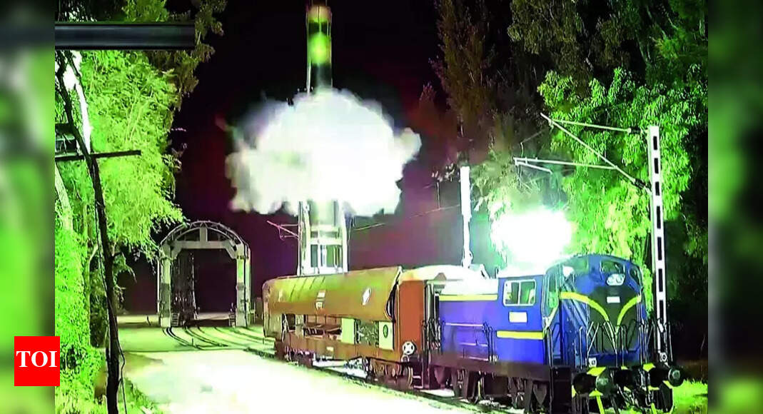 अंतिम रेल आधारित अग्नि-प्रो-प्रो-टेस्ट | भारत समाचार