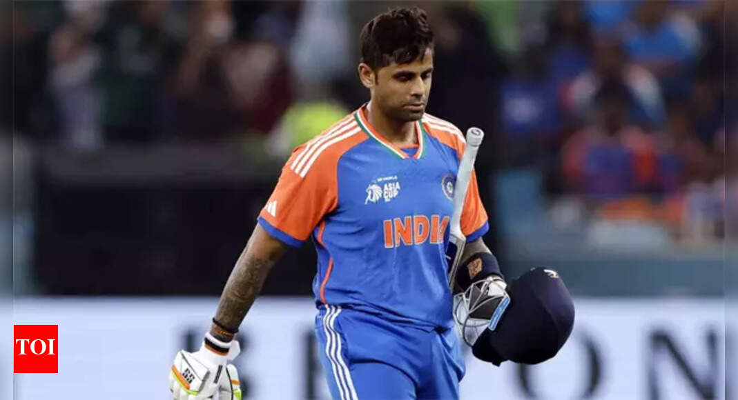 सूर्यकुमार यादव की डरावनी दौड़ जारी है: भारत का कप्तान T20I फिर से एशिया 2025 अंतिम कप में विफल रहता है। क्रिकेट समाचार