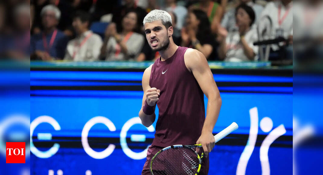 कार्लोस अलकराज़ जापान के ओपन जीतने के बाद शंघाई मास्टर्स से रिटायर हो गए, इस कारण का खुलासा करता है टेनिस न्यूज