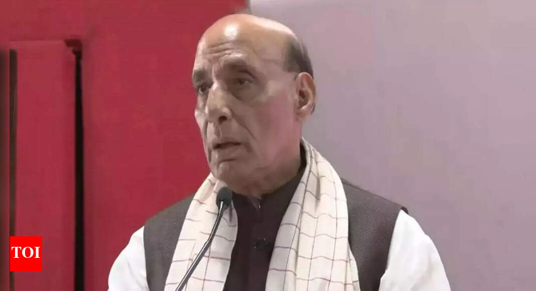 ‘कोई भी गलतफहमी …’: सर क्रीक में पाकिस्तान के सैन्य संचय के राजनाथ सिंह ध्वज; ‘निर्णायक प्रतिक्रिया’ की चेतावनी | भारत समाचार