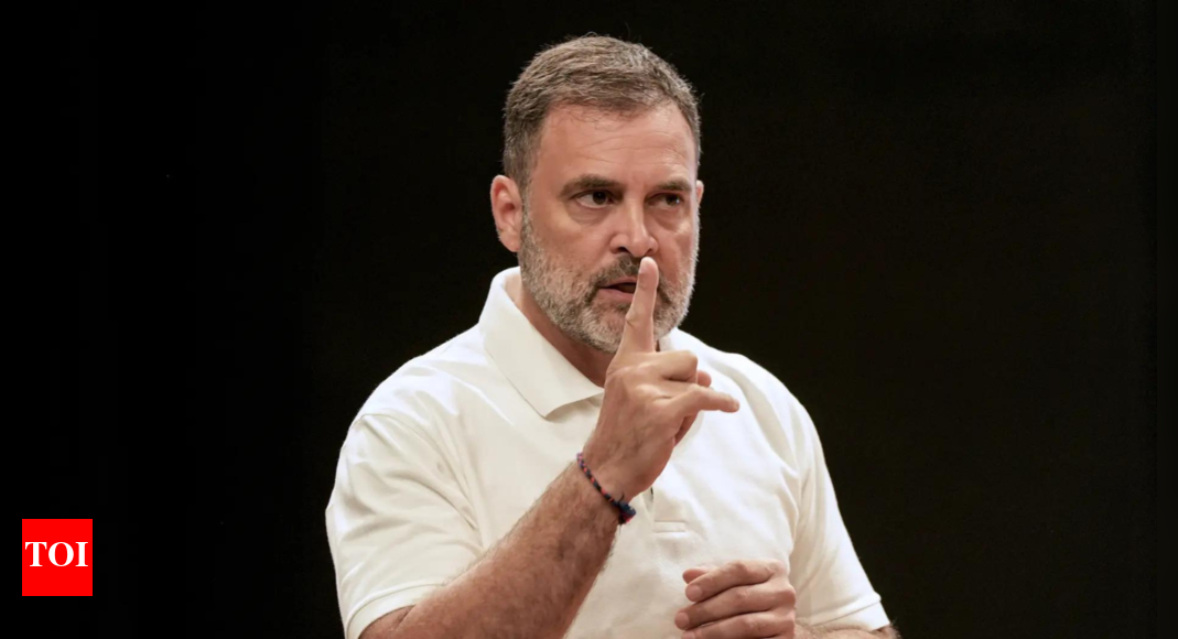 ‘भारत में लोकतंत्र के खिलाफ थोक’: कोलंबिया में राहुल गांधी; भाजपा इसे ‘प्रचार नेता’ कहता है | भारत समाचार