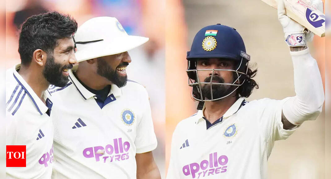 Ind बनाम WI 1 टेस्ट, दिन 1: मोहम्मद सिरज, पश्चिमी इंडीज के लिए जसप्रित बुमराह रिप; केएल राहुल हिट फिफ्टी | क्रिकेट समाचार