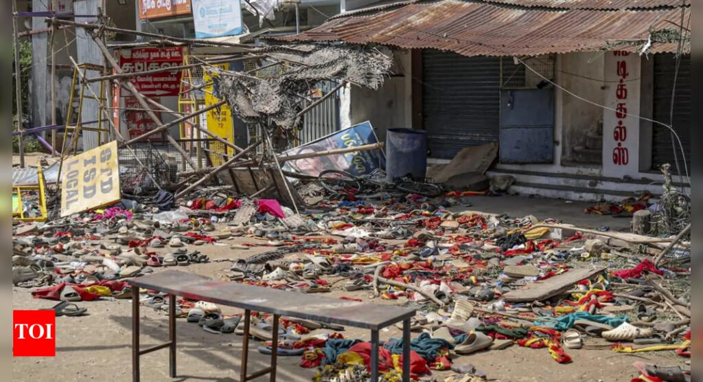 करुर स्टैम्पेड: सिटेट गठन, बंदियों; मद्रास एचसी ने सीबीआई जांच की मांग के बारे में क्या कहा | भारत समाचार