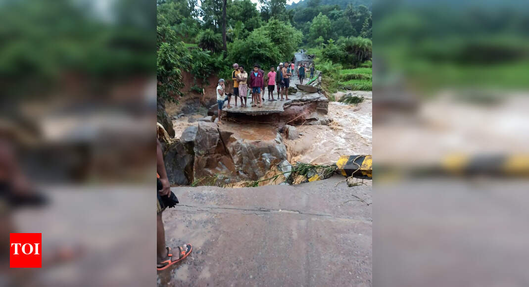 कोरापुत और रायगड़ा के जिलों में भारी बारिश जीवन को बाधित करती है, प्रभावित ट्रेनों की सेवाएं | भुवनेश्वर समाचार