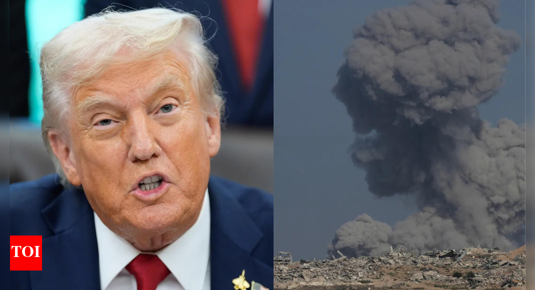 ‘स्टॉप बमबारी गाजा’: ट्रम्प टू इज़राइल, क्योंकि हमास बंधकों को रिहा करने के लिए सहमत है; शांति के लिए बनाता है | दुनिया से समाचार