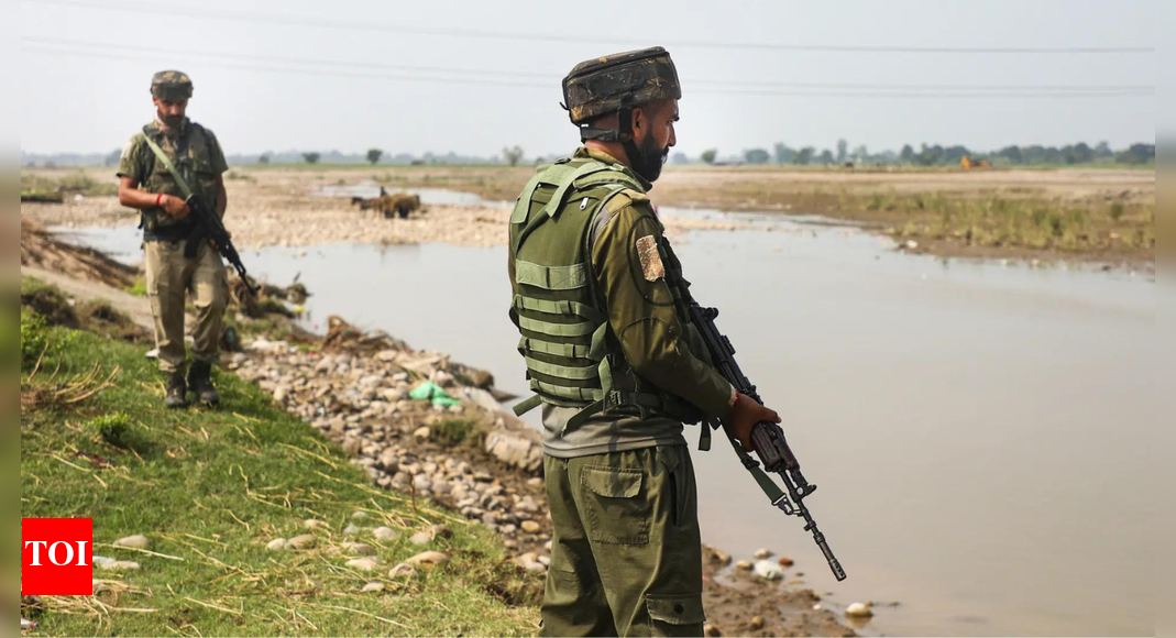 जम्मू और कश्मीरा: पाकिस्तानी ड्रोन सीमावर्ती शहर के पास देखा गया; कॉम्ब ऑपरेशन में | भारत समाचार