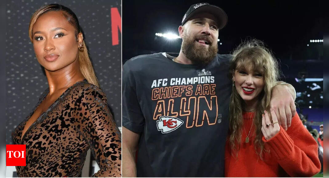 “क्या सम्मान …”: ट्रैविस केल्स के पूर्व कायला निकोल ने टेलर स्विफ्ट को कथित तौर पर क्रूर ट्रैक ‘ओपलाइट’ में पीटने के बाद गोली मार दी। एनएफएल समाचार