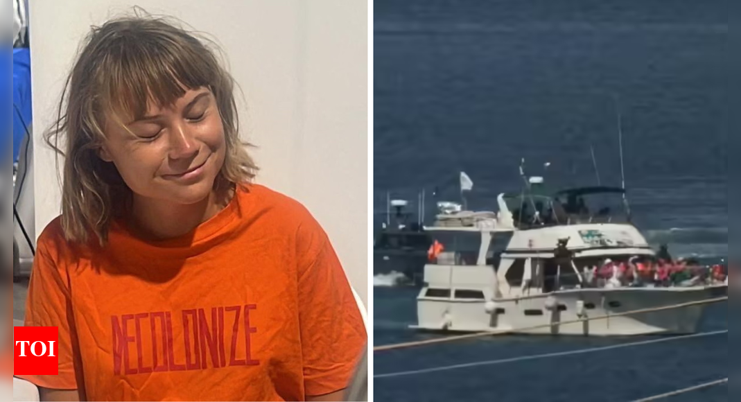 ‘बालों द्वारा डूबे हुए, इजरायल के झंडे में परेड की गई’: आईविटनेस फ्लोटिला ने ग्रेटा थुनबर्ग डिटेंशन की दिल दहला देने का विस्तार किया; कठोर, अस्वास्थ्यकर जेल की स्थिति