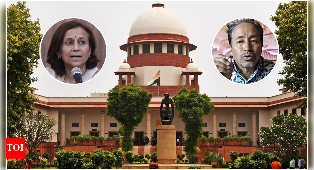 सोनम वांगचुक में एनएसए: सुप्रीम कोर्ट एक केंद्र नोटिस जारी करता है, पत्नी की याचिका के बारे में भारत समाचार