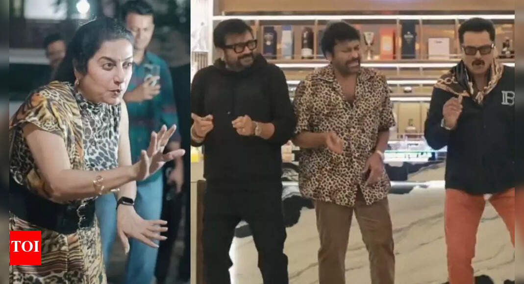 80 के दशक के सितारों का पुनर्मिलन: वायरल वीडियो ने पुरानी यादों और दोस्ती को ताजा कर दिया, बालकृष्ण और रजनीकांत की अनुपस्थिति ने प्रशंसकों को निराश किया | तमिल फिल्म समाचार