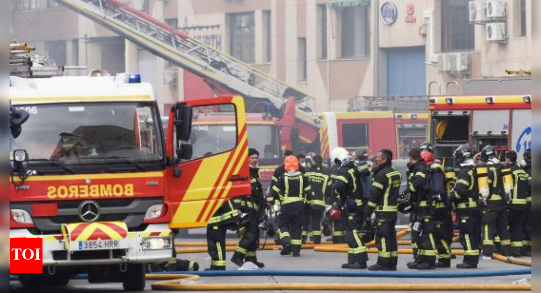 मैड्रिड: 10 घायल, इमारत के पतन में 4 लापता; में बचाव संचालन
