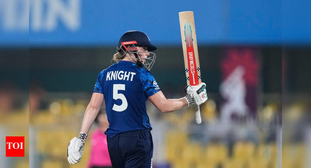 ICC महिला कप: हीथर नाइट हीरिक्स इंग्लैंड से बचने में मदद करता है बांग्लादेश डराता है; उच्च बिंदुओं की तालिका | क्रिकेट समाचार