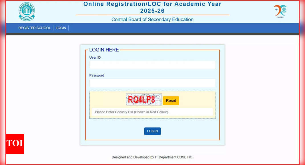 CBSE 2026 बोर्ड परीक्षा: LOC फॉर्म की प्रस्तुति आज बंद हो जाती है, 11 अक्टूबर तक भुगतान खिड़की खोलें