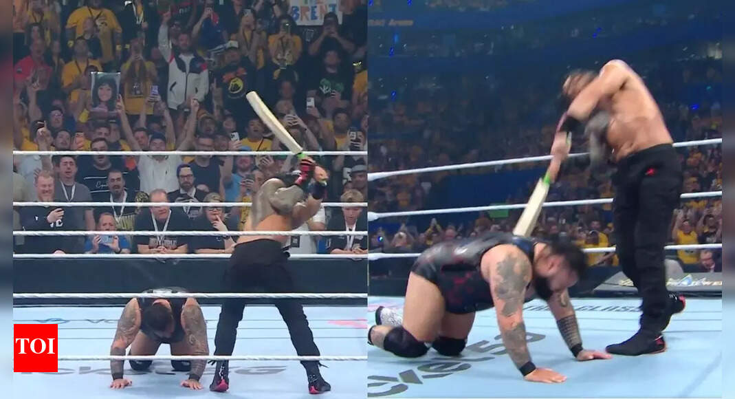 पहले कभी नहीं देखा! WWE सुपरस्टार रोमन रेंस ने विराट कोहली को घेरा और प्रतिद्वंद्वी को रिंग से बाहर कर दिया – देखें | क्रिकेट समाचार