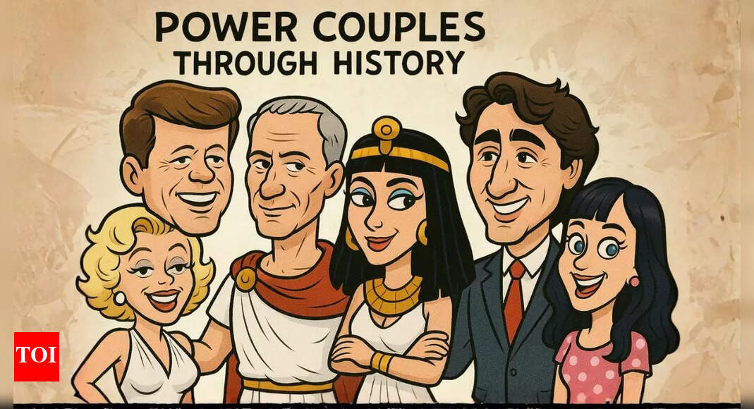 जेएफके और मर्लिन, सीज़र और क्लियोपेट्रा: जस्टिन ट्रूडो कैटी पेरी को डेट कर रहे हैं: पावर कपल्स का संक्षिप्त इतिहास | विश्व समाचार