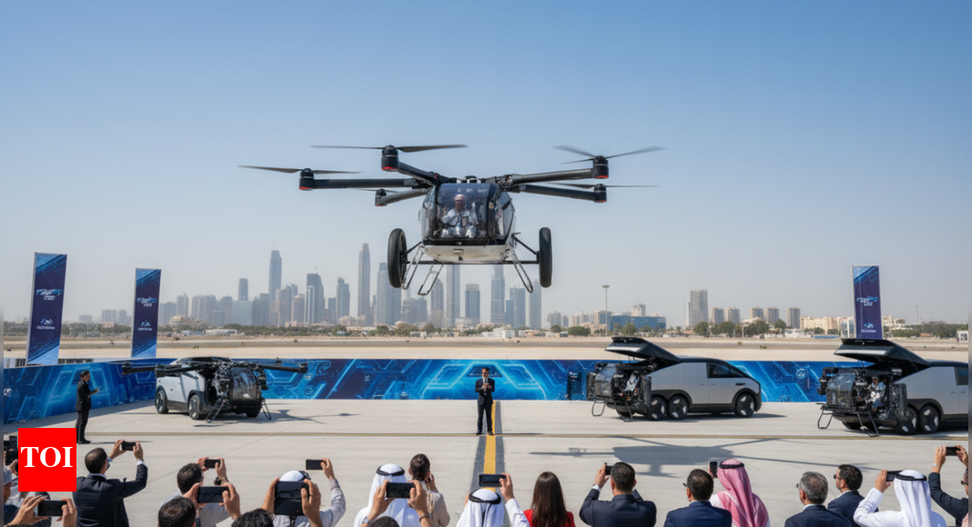 दुबई: यहां हैं उड़ने वाली कारें! चीनी वाहन निर्माता एरिज ने पहली मानवयुक्त उड़ान बनाई और उसे 600 ऑर्डर मिले | विश्व समाचार