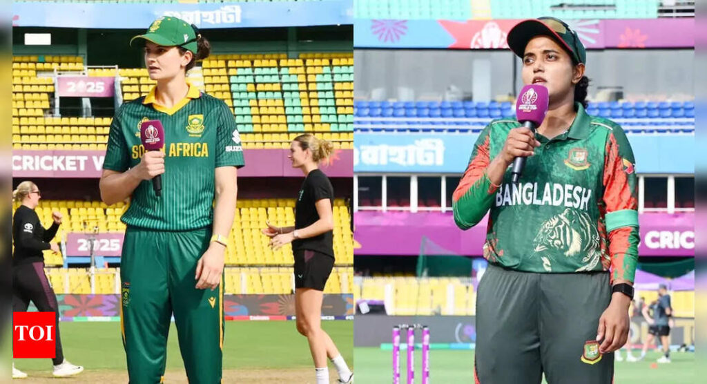 बांग्लादेश महिला टीम 10.0 ओवर में 28/0 | दक्षिण अफ्रीका बनाम बांग्लादेश लाइव परिणाम, महिला विश्व कप 2025