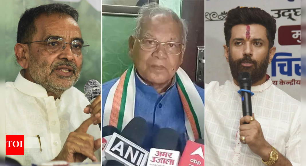 बिहार चुनाव के लिए एनडीए के मूड की समीक्षा: चिराग पासवान और उपेन्द्र कुशवाह आशावादी; जीतन राम मांझी की पोस्ट ध्यान खींचती है. भारत समाचार