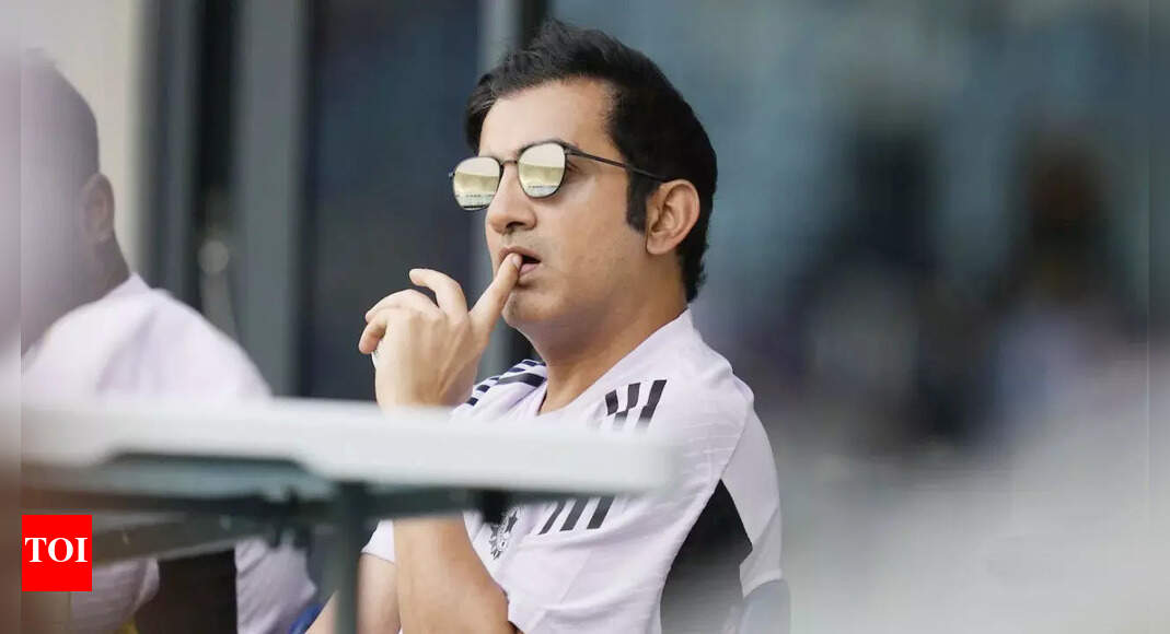 ‘मुझे एक चाहिए…’: भारत में एक प्रेस कॉन्फ्रेंस में गौतम गंभीर द्वारा मजाक करने का एक दुर्लभ मामला | क्रिकेट समाचार