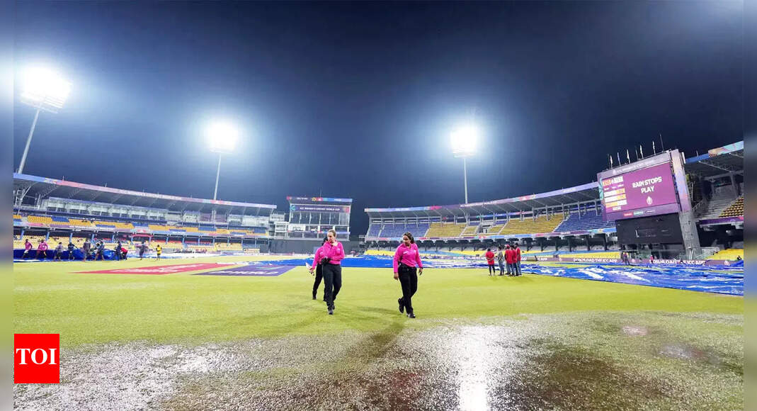 महिला विश्व कप: बारिश ने बिगाड़ा खेल, इंग्लैंड और पाकिस्तान ने बांटे अंक | क्रिकेट समाचार