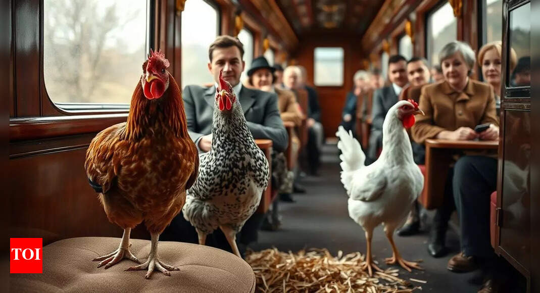 एसेन-कोलोन ट्रेन में प्रथम श्रेणी में बैचलरेट पार्टी डीबी को भ्रमित करती है