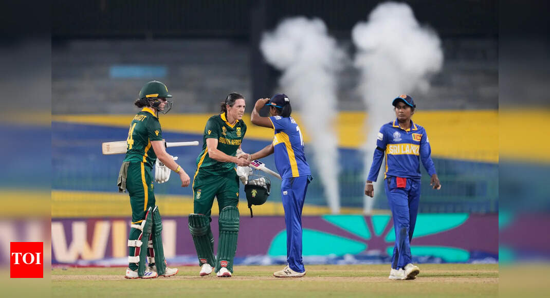 महिला विश्व कप 2025: वोल्वार्ड्ट और ब्रिट्स की चमक, दक्षिण अफ्रीका ने बारिश से प्रभावित मैच में श्रीलंका को 10 विकेट से हराया | क्रिकेट समाचार