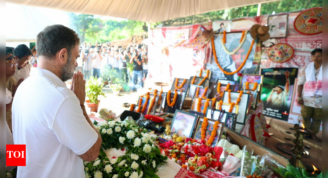 ‘जस्टिस फॉर जुबीन’: राहुल गांधी ने गायक को दी श्रद्धांजलि; उनकी मौत की पारदर्शी जांच की मांग | भारत समाचार