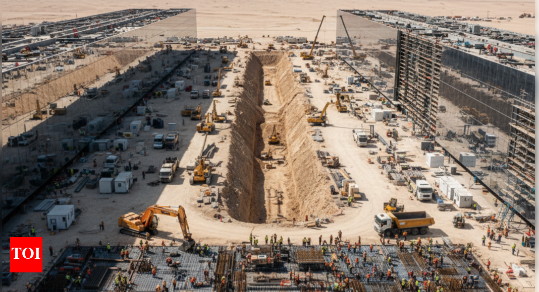 सऊदी अरब की 0 बिलियन की NEOM मेगासिटी: निर्माण कितना आगे आया है और पूरा होने में कितना समय बाकी है | विश्व समाचार