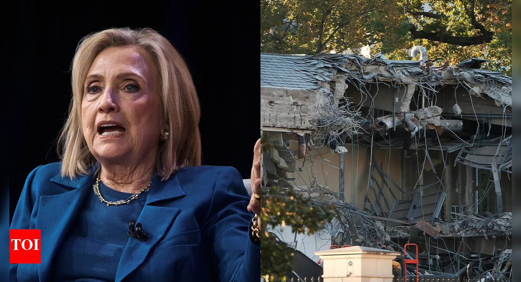 ‘वह आपके घर को नष्ट कर रहा है’: हिलेरी क्लिंटन ने एक नया बॉलरूम बनाने के लिए व्हाइट हाउस को ध्वस्त करने के लिए डोनाल्ड ट्रम्प की आलोचना की