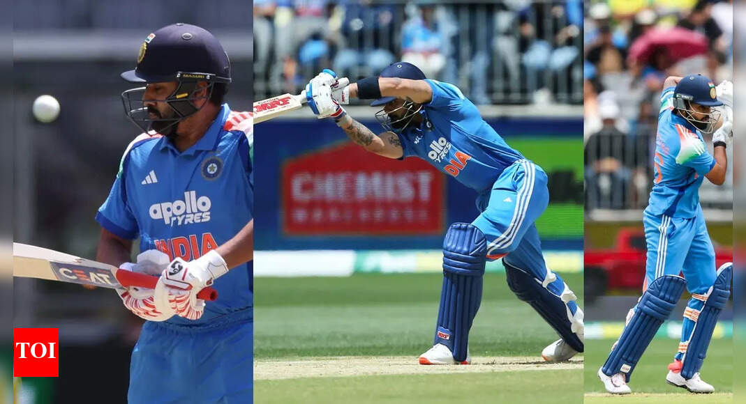 पर्थ चेतावनी: रोहित शर्मा, विराट कोहली और श्रेयस अय्यर ने भारत की 2027 वनडे योजनाओं से पहले दिखावा | क्रिकेट समाचार