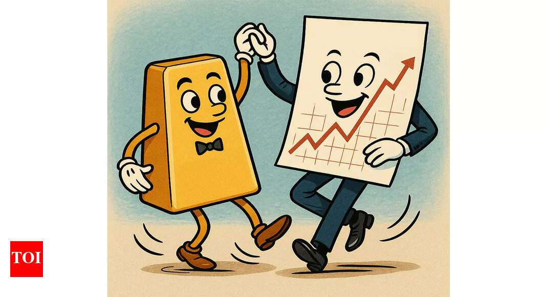 सोने के शेयरों की जुगलबंदी