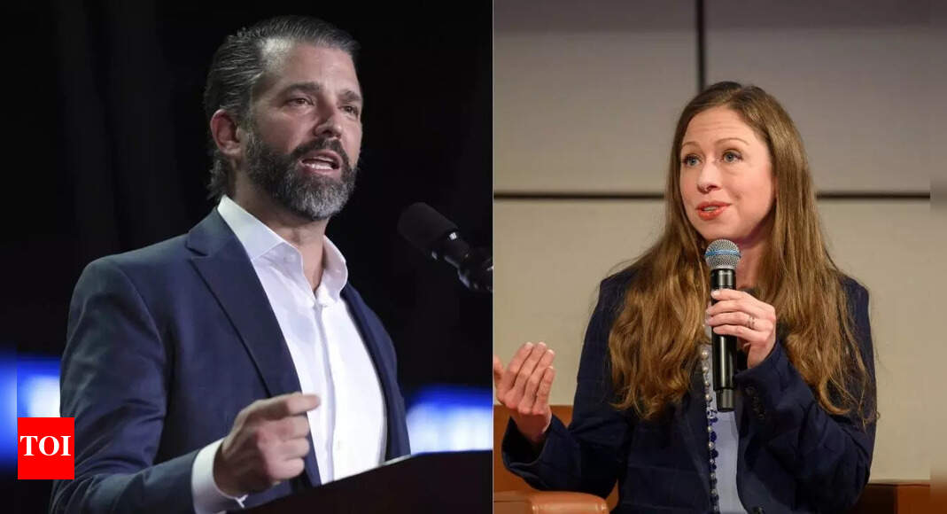 डोनाल्ड ट्रम्प के बेटे ने व्हाइट हाउस के विध्वंस के लिए चेल्सी क्लिंटन को जवाब दिया: ‘आपके माता-पिता ने फर्नीचर चुराया’ | विश्व समाचार