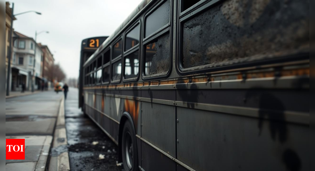 बाल-बाल बचे: रांची में बस में लगी आग; जहाज पर 40 यात्री | भारत समाचार