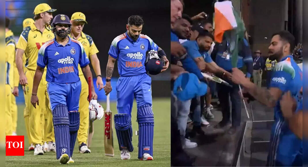 तिरंगे का सम्मान! भारतीय ध्वज के प्रति विराट कोहली के इशारे ने सिडनी में दिल जीत लिया | क्रिकेट समाचार