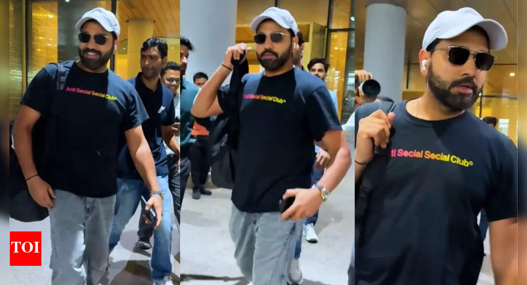 ‘हिटमैन’ घर वापस! अविस्मरणीय ऑस्ट्रेलिया दौरे के बाद रोहित शर्मा को मुंबई में प्रशंसकों ने घेर लिया – देखें | क्रिकेट समाचार