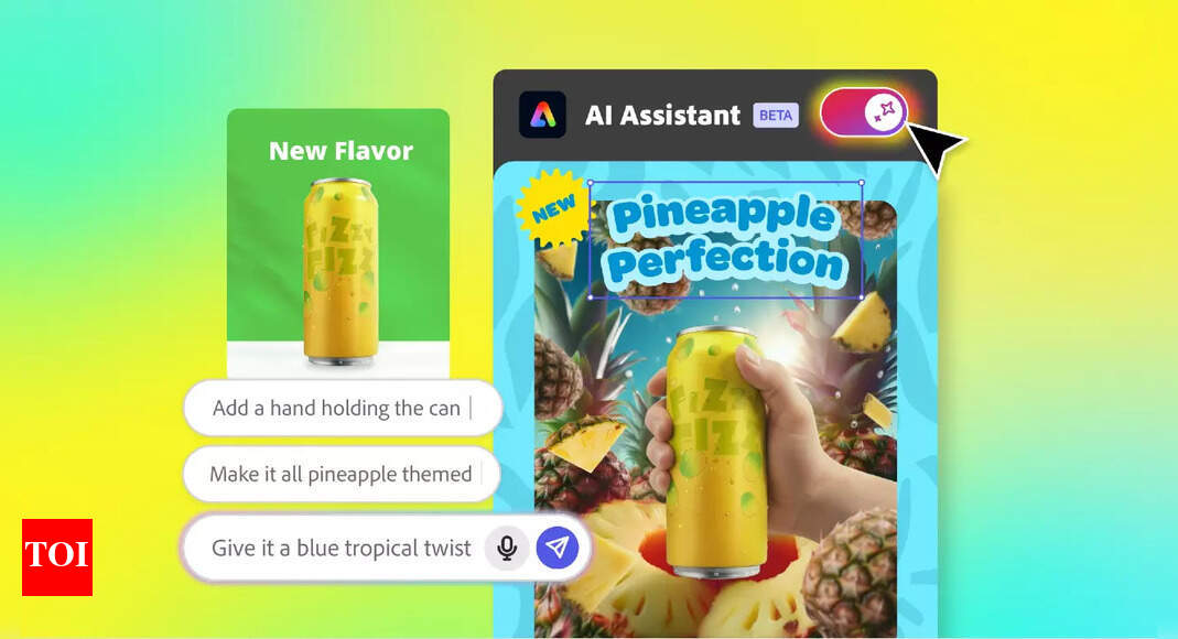 एजेंटिक एआई: एडोब ने संवादात्मक संपादन के लिए एक्सप्रेस में एआई असिस्टेंट पेश किया है