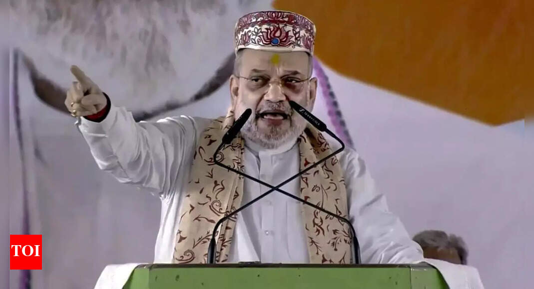 ‘पीएम और सीएम की सीटें खाली नहीं’: शाह ने राहुल और तेजस्वी पर कसा तंज; वंशवादी राजनीति के लिए लालू और सोनिया पर हमला | भारत समाचार