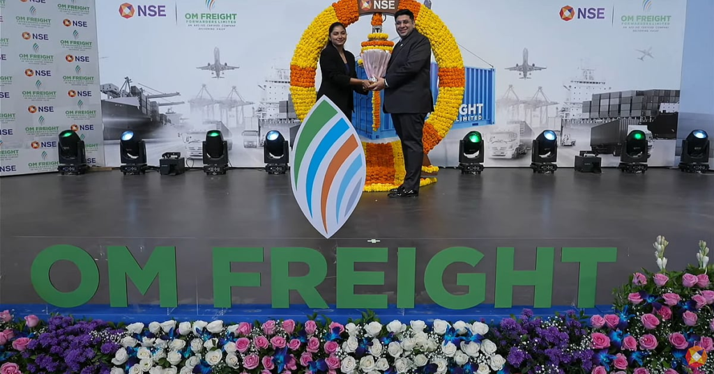 ओम फ्रेट रेंगुएर शेयरों की कीमत शेयर बाजार की शुरुआत में 40% गिरती है