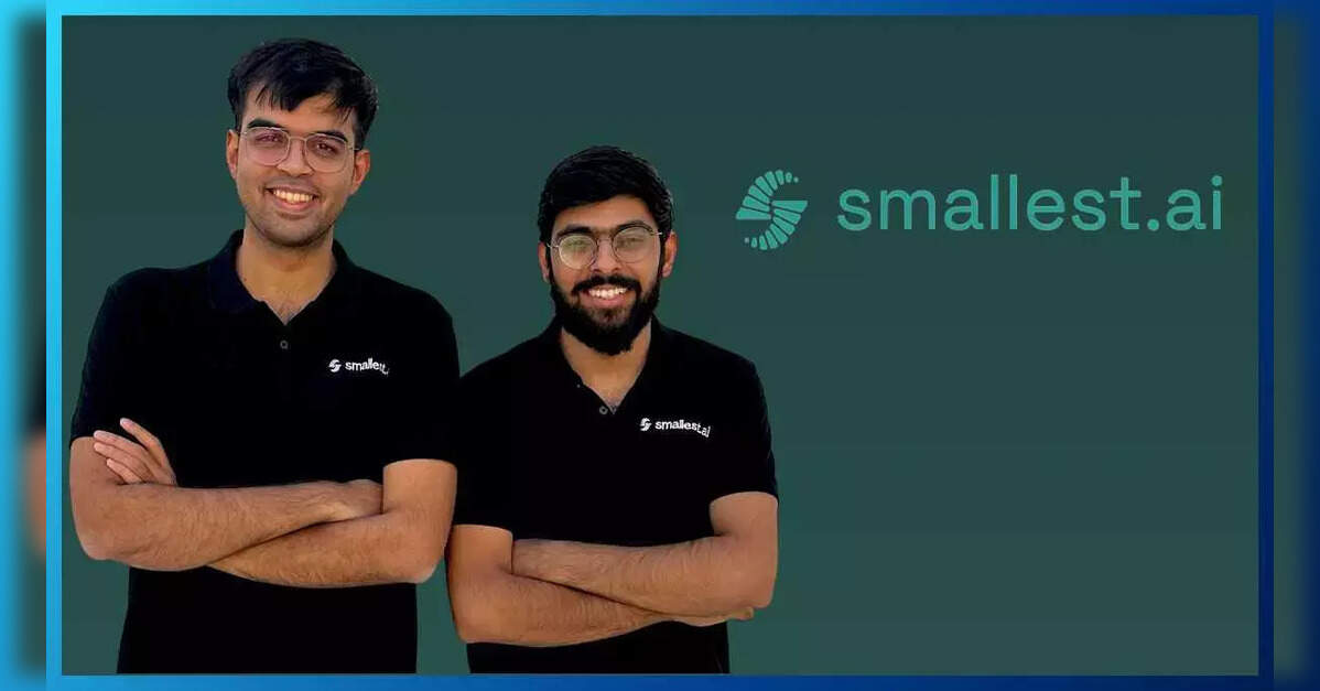 Smallest.ai ने क्रांतिकारी वॉयस AI मॉडल, इकोनॉमिकटाइम्सB2B के लिए  मिलियन सुरक्षित किए
