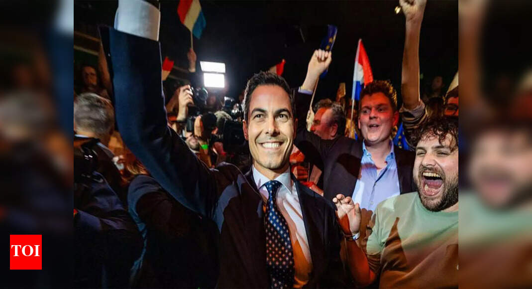 मध्यमार्गी D66 ने डच चुनावों में मामूली जीत हासिल की और रॉब जेटन सबसे कम उम्र के डच प्रधान मंत्री होंगे