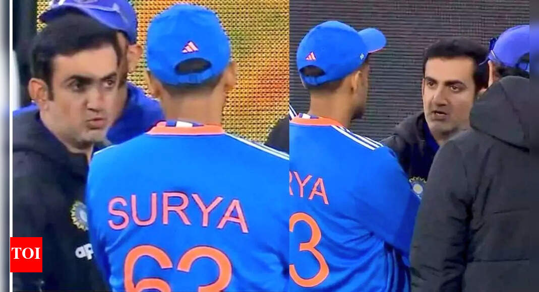 एमसीजी हार के बाद गौतम गंभीर की सूर्यकुमार यादव के साथ तीखी नोकझोंक वायरल – देखें | क्रिकेट समाचार