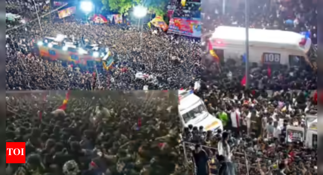 2025 में 114, भगदड़ की संख्या हाल के वर्षों में दूसरी सबसे अधिक है; आंध्र त्रासदी, इस साल छठी घटना | भारत समाचार