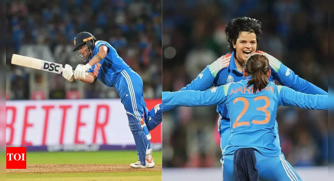 शैफाली वर्मा ने विश्व कप इतिहास को फिर से लिखा और वीरेंद्र सहवाग को पछाड़कर 52 साल में सबसे कम उम्र की खिलाड़ी बन गईं… | क्रिकेट समाचार