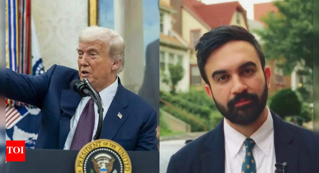 न्यूयॉर्क मेयर पद की दौड़: डोनाल्ड ट्रम्प ने संघीय निधि में कटौती की धमकी दी; यदि “कम्युनिस्ट” ज़ोहरान ममदानी चुनाव जीतते हैं तो “संपूर्ण विनाश” की चेतावनी दी जाती है