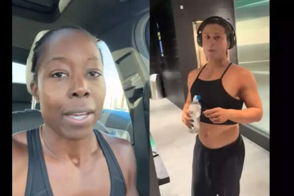 लॉस एंजिलिस की गायिका का दावा है कि लॉकर रूम में महिला होने का नाटक कर रहे व्यक्ति से भिड़ने के बाद गोल्ड जिम ने उसे बाहर निकाल दिया | विश्व समाचार