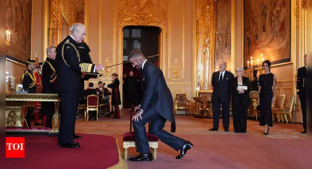 देखें: डेविड बेकहम बने सर डेविड बेकहम | विश्व समाचार