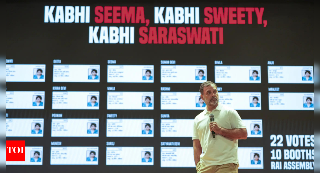 ब्राजीलियाई मॉडल से सद्दाम हुसैन तक: राहुल गांधी ने ‘एच फाइल्स’ प्रेस में क्या आरोप लगाया: 10 मुख्य बिंदु | भारत समाचार