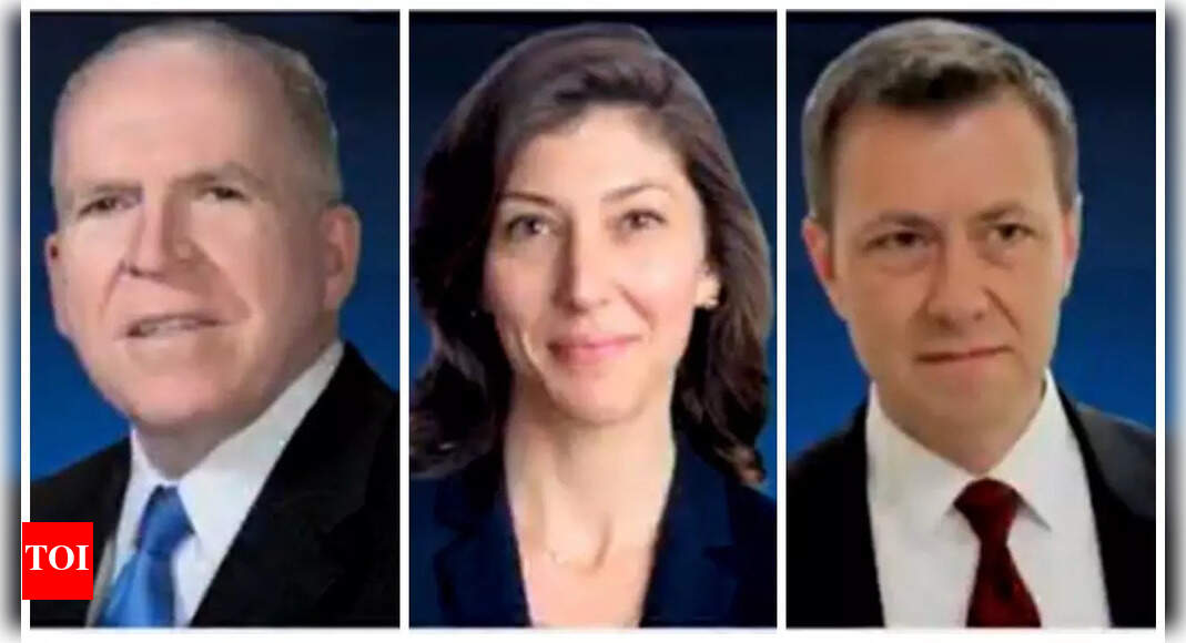 ट्रम्प-रूस जांच की उत्पत्ति की जांच कर रही फ्लोरिडा ग्रैंड जूरी ने पूर्व सीआईए प्रमुख ब्रेनन और पूर्व एफबीआई अधिकारियों स्ट्रज़ोक और पेज को सम्मन भेजा