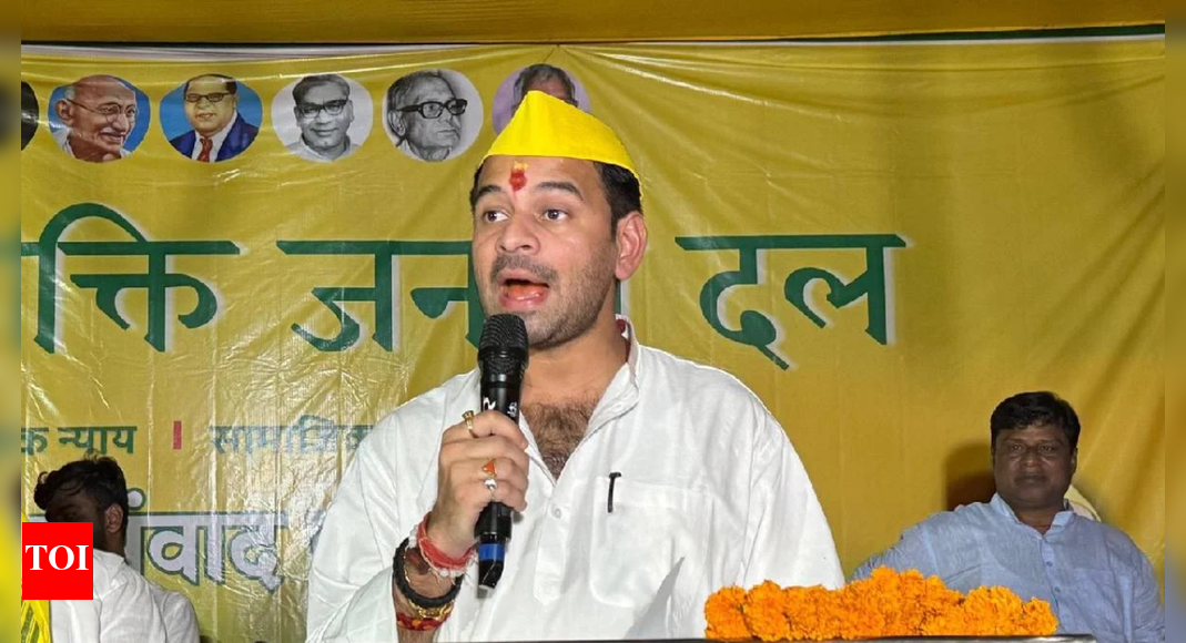 ‘मेरी जान को खतरा’: बिहार चुनाव से पहले तेज प्रताप यादव की सुरक्षा बढ़ाई गई; चुटकुले: ‘मीडिया हमेशा मेरे पीछे रहता है’ | भारत समाचार