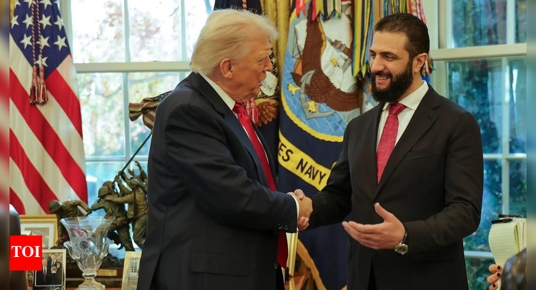 ‘आपकी कितनी पत्नियाँ हैं?’: सीरियाई राष्ट्रपति के साथ ट्रम्प की अजीब बातचीत वायरल – देखें